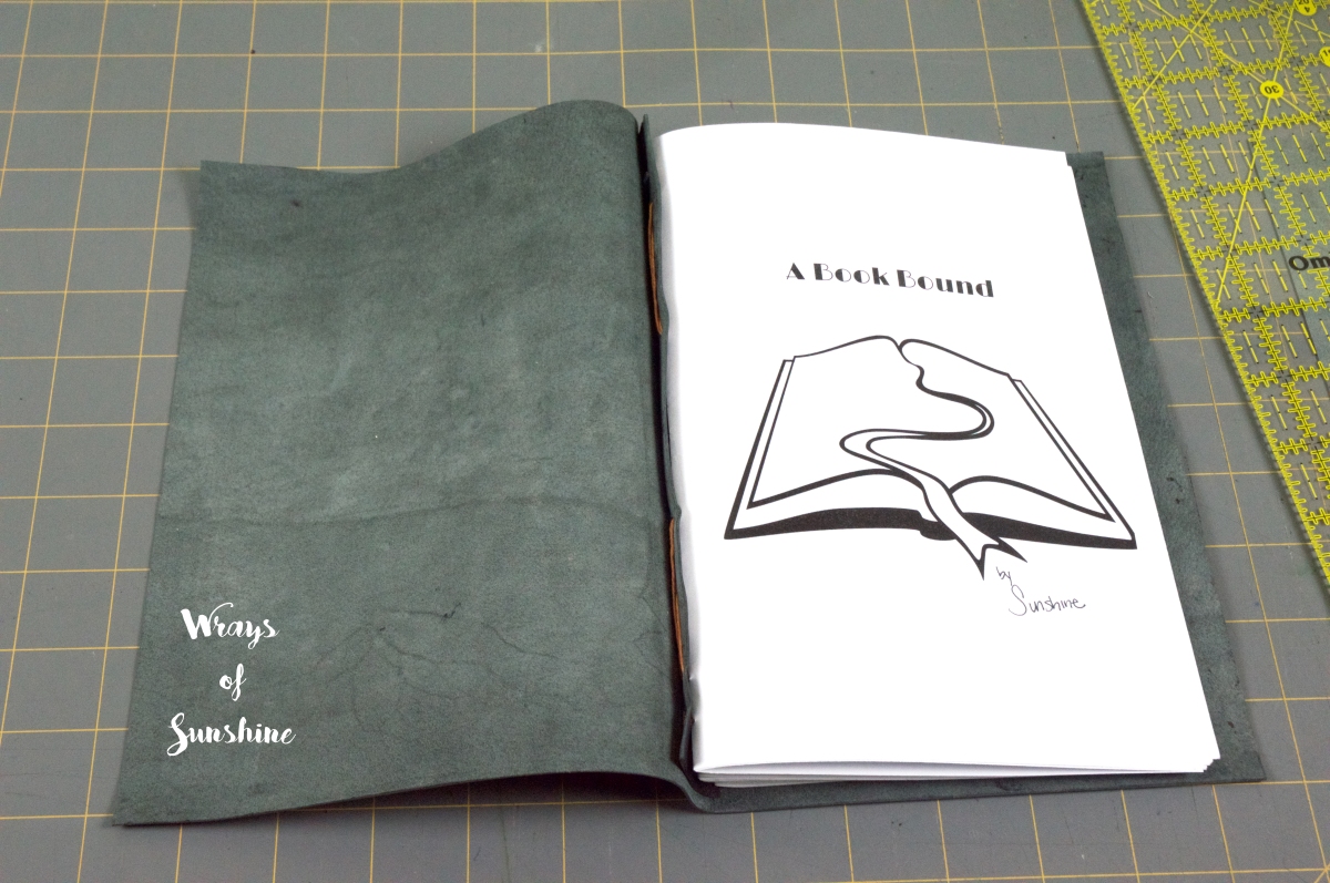 Make: Long Stitch Leather Bound Book Dummy